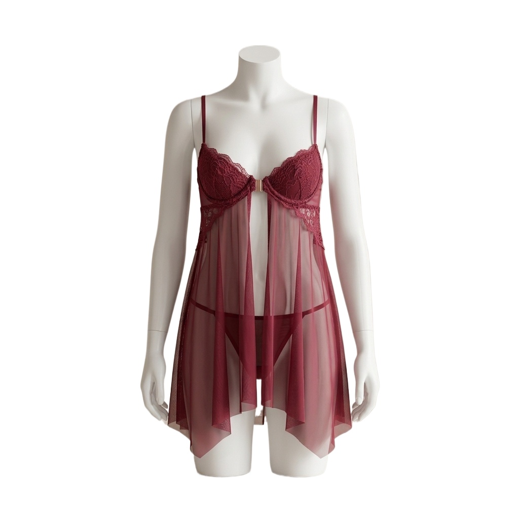 Dameskant babydoll lingerie, d - Babydoll Chemise Night recensie en prijs